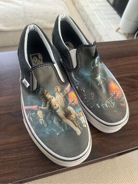Vans x Star Wars Classic Slip On “A New Hope” Size 10 MEN VN0XG8DJK RARE